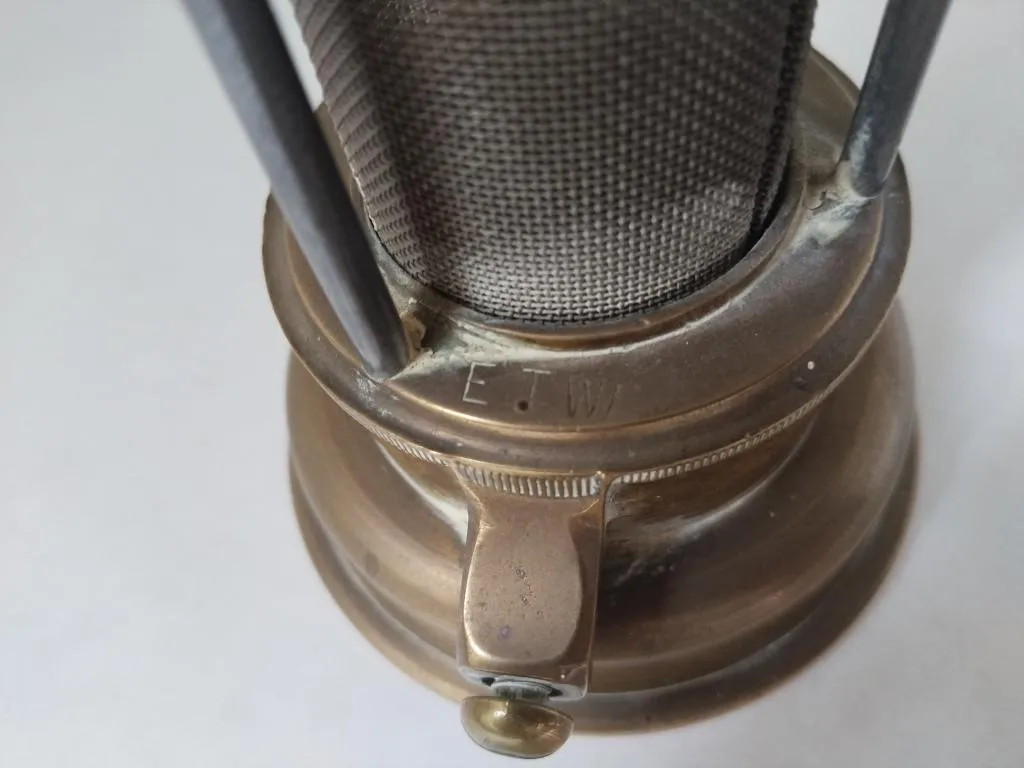 E Thomas and Williams Davy Type Safety Miners Lamp 3