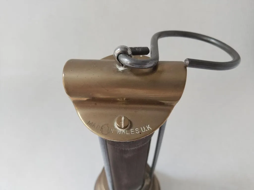 E Thomas and Williams Davy Type Safety Miners Lamp 4
