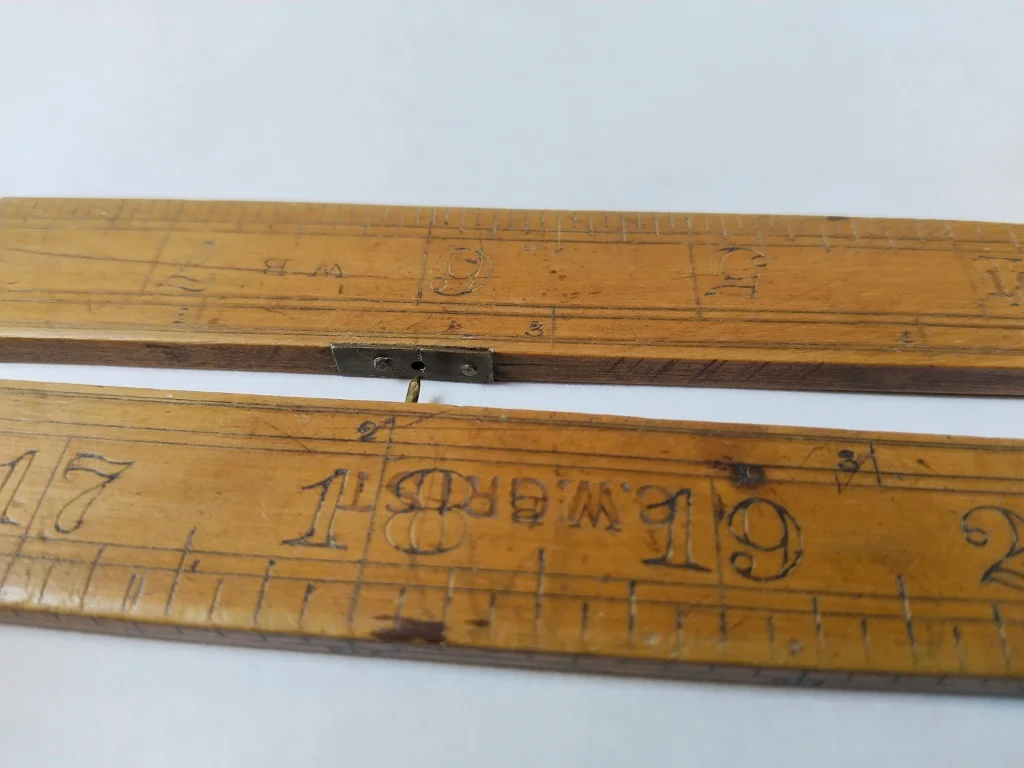 Gliedermaßstab V&R Blakemore Birmingham Buchsbaum Holz 11