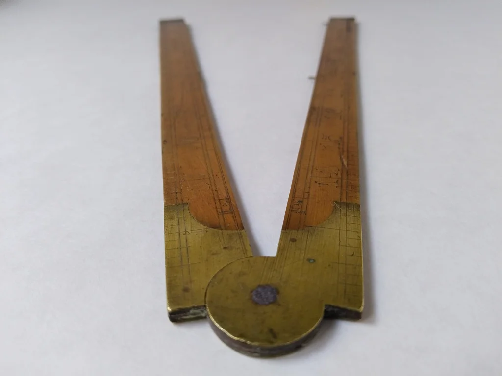 Gliedermaßstab V&R Blakemore Birmingham Buchsbaum Holz 3