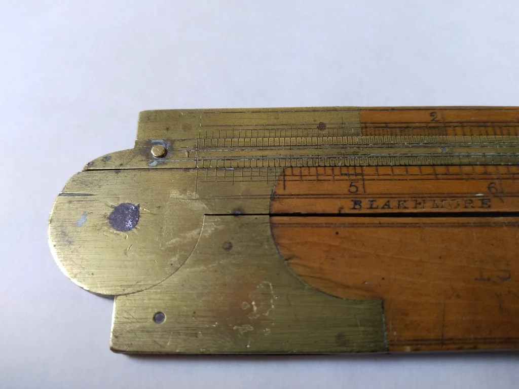 Gliedermaßstab V&R Blakemore Birmingham Buchsbaum Holz 4