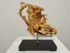Greek Gold-Plated Silver Rhyton with Stag Head 4