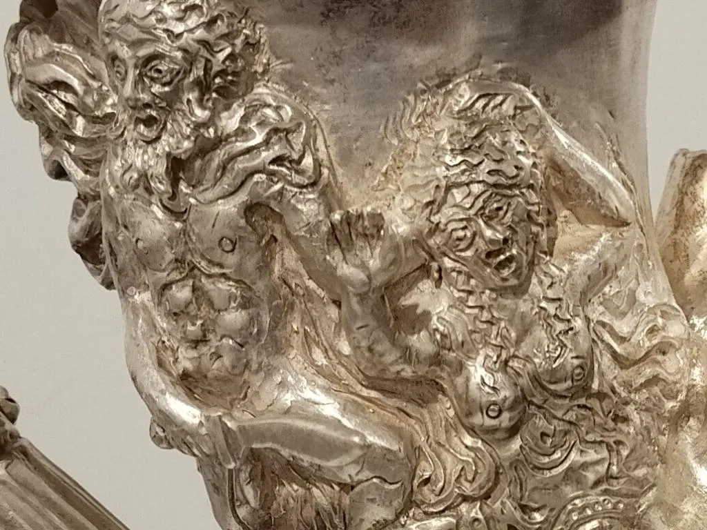 Greek Silver Rhyton with Boar Protome 7