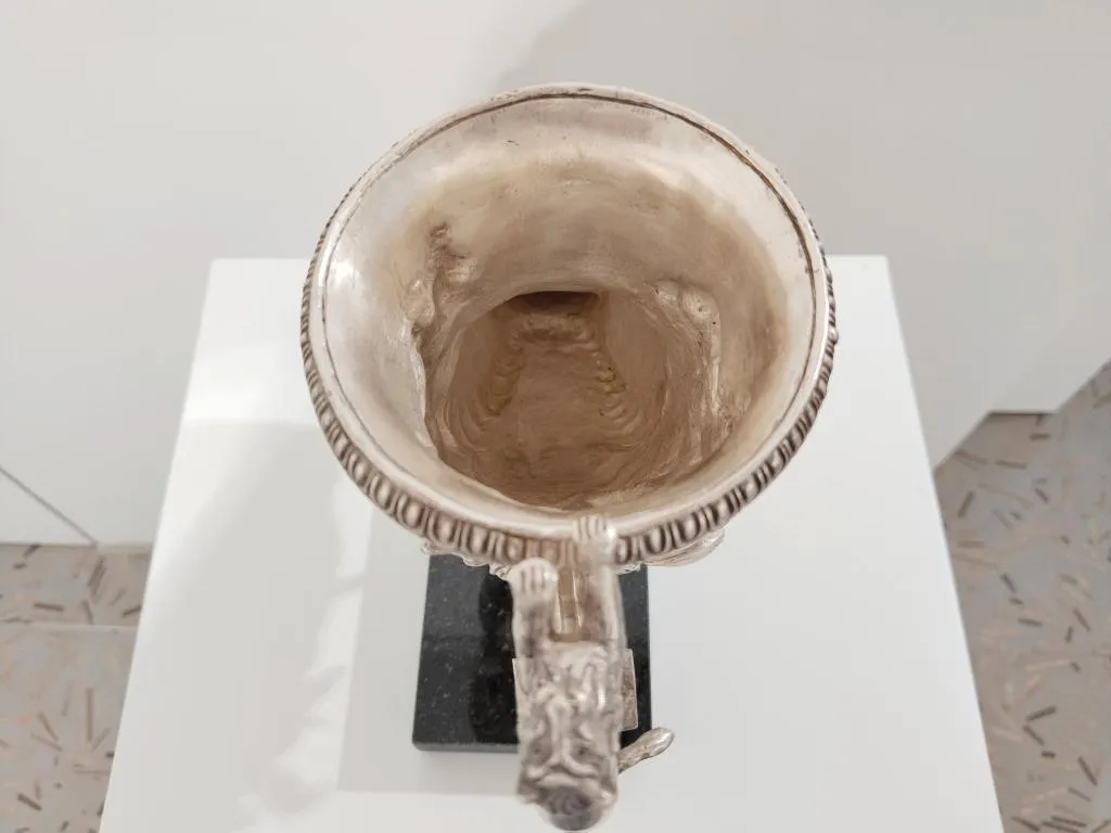 Greek Silver Rhyton with Boar Protome 9