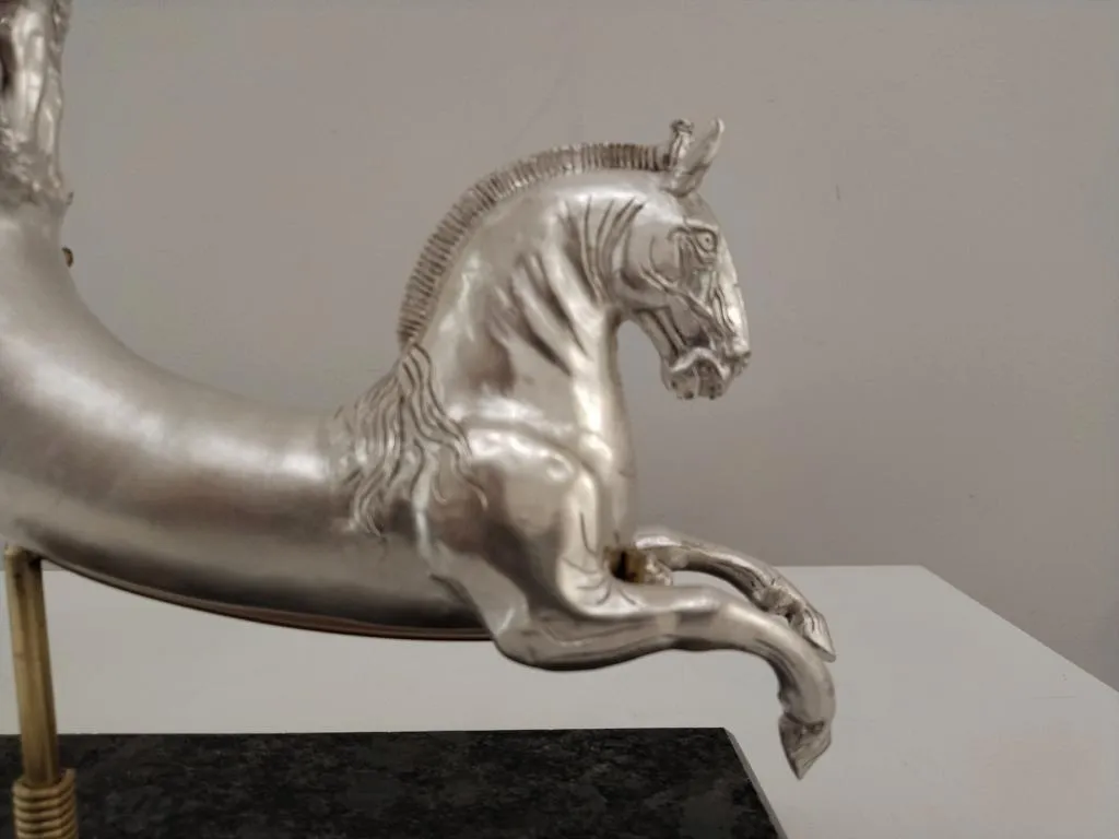 Greek Silver Rhyton with Horse Protome 7