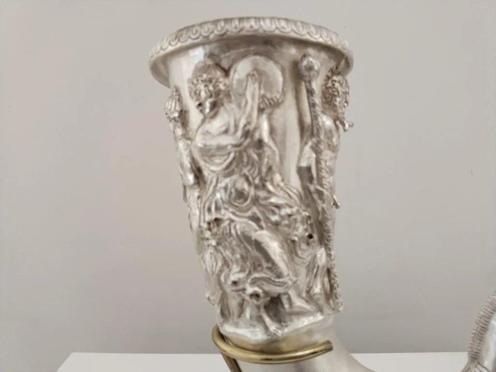 Greek Silver Rhyton with Horse Protome 8