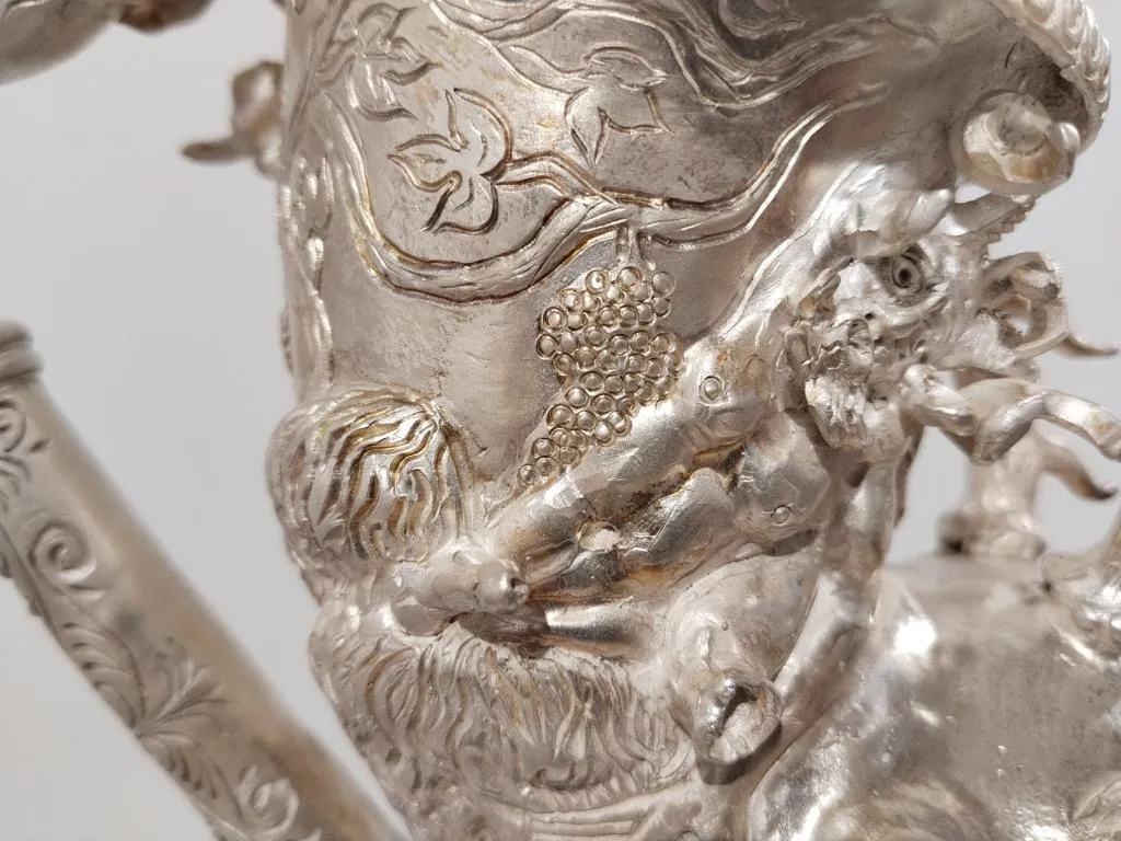 Greek Silver Rhyton with Stag Head 7