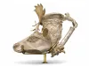Griechisches Silber Rhyton mit Hirschkopf