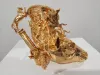 Griechisches vergoldetes Silber-Rhyton mit Hirschkopf 8