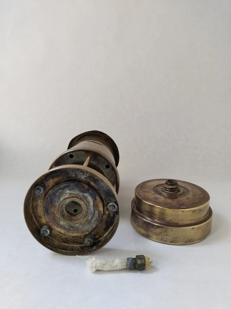 Grubenlampe Messing CYMRU Wales Replik 9