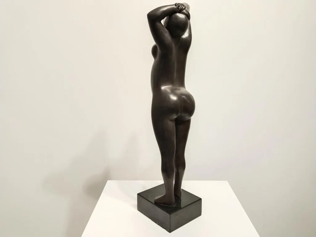 Gymnast II Bronze Sculpture by Margarita Pueva 6