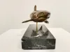 Hai Skulptur Bronze 5