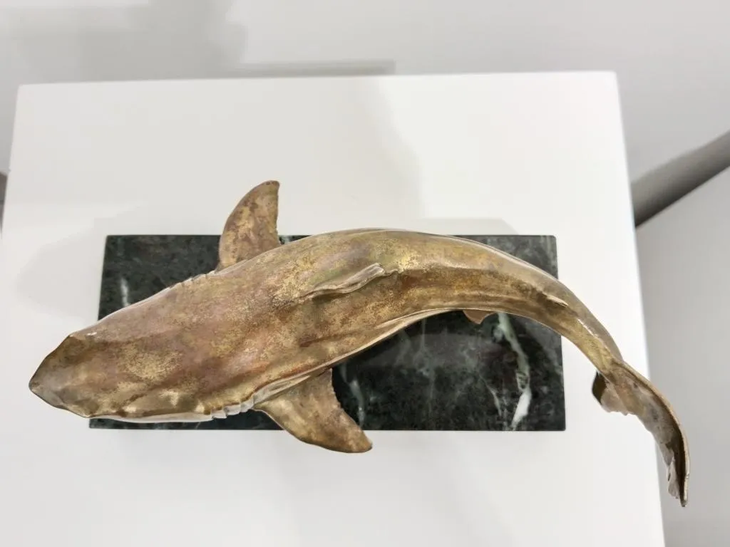 Hai Skulptur Bronze 7