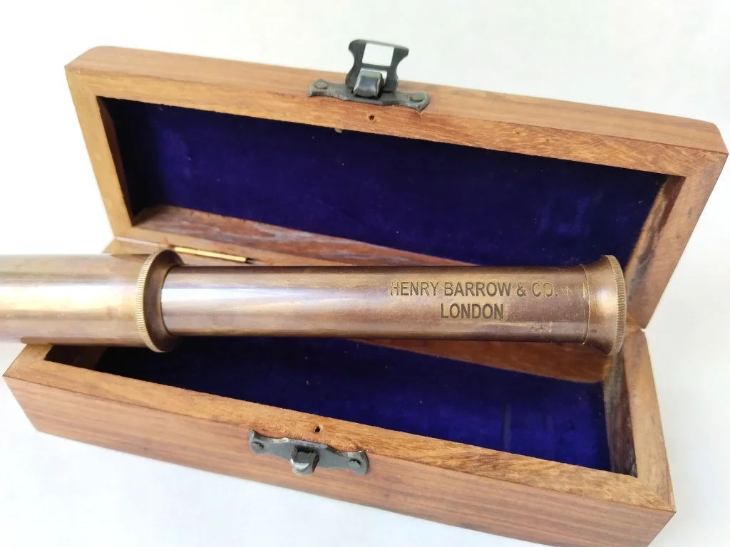 Henry Barrow Co London Extended Spyglass Telescope in 2