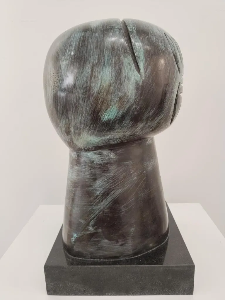 Kolio Karamfilov Bronze Head Sculpture 4