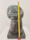 Kolio Karamfilov Bronze Head Sculpture 9