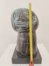 Kolio Karamfilov Kopf Bronze Skulptur 8