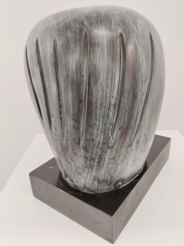 Kolio Karamfilov Moderne Kunst Kopf Bronze Skulptur 2