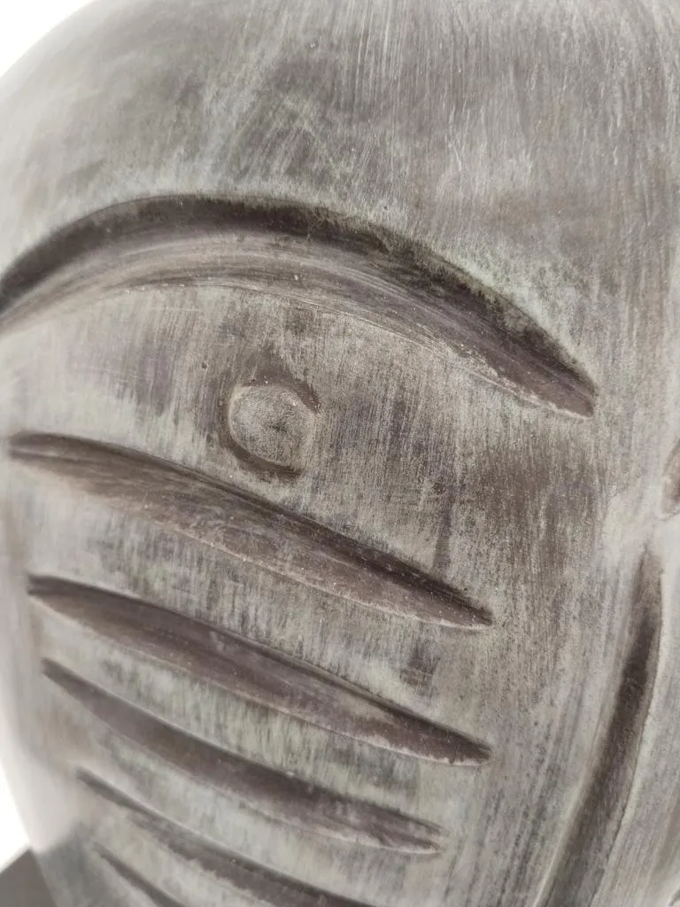 Kolio Karamfilov Moderne Kunst Kopf Bronze Skulptur 8