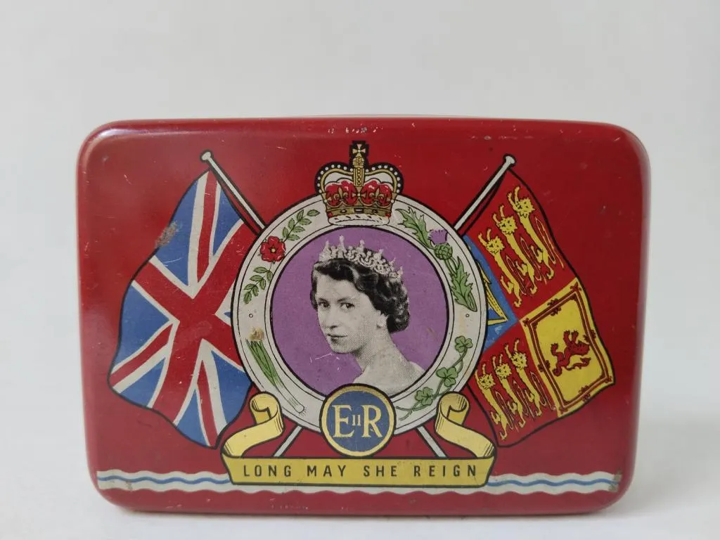 Krönungs Dose Königin Elizabeth II 1953 1