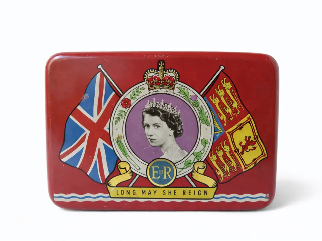 Krönungs Dose Königin Elizabeth II 1953