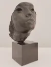 Ljubomir Daltschew Bronze Skulptur Maske 7