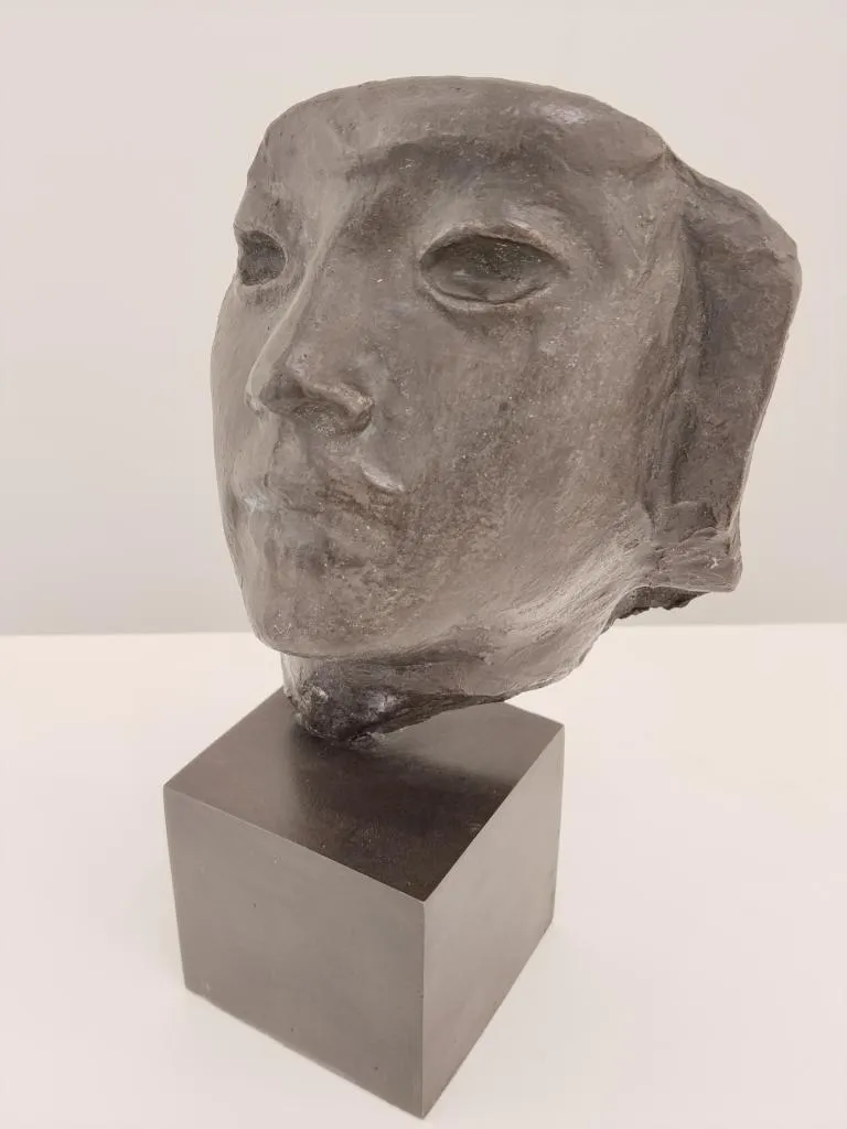 Lubomir Dalchev Bronze Mask Sculpture 2