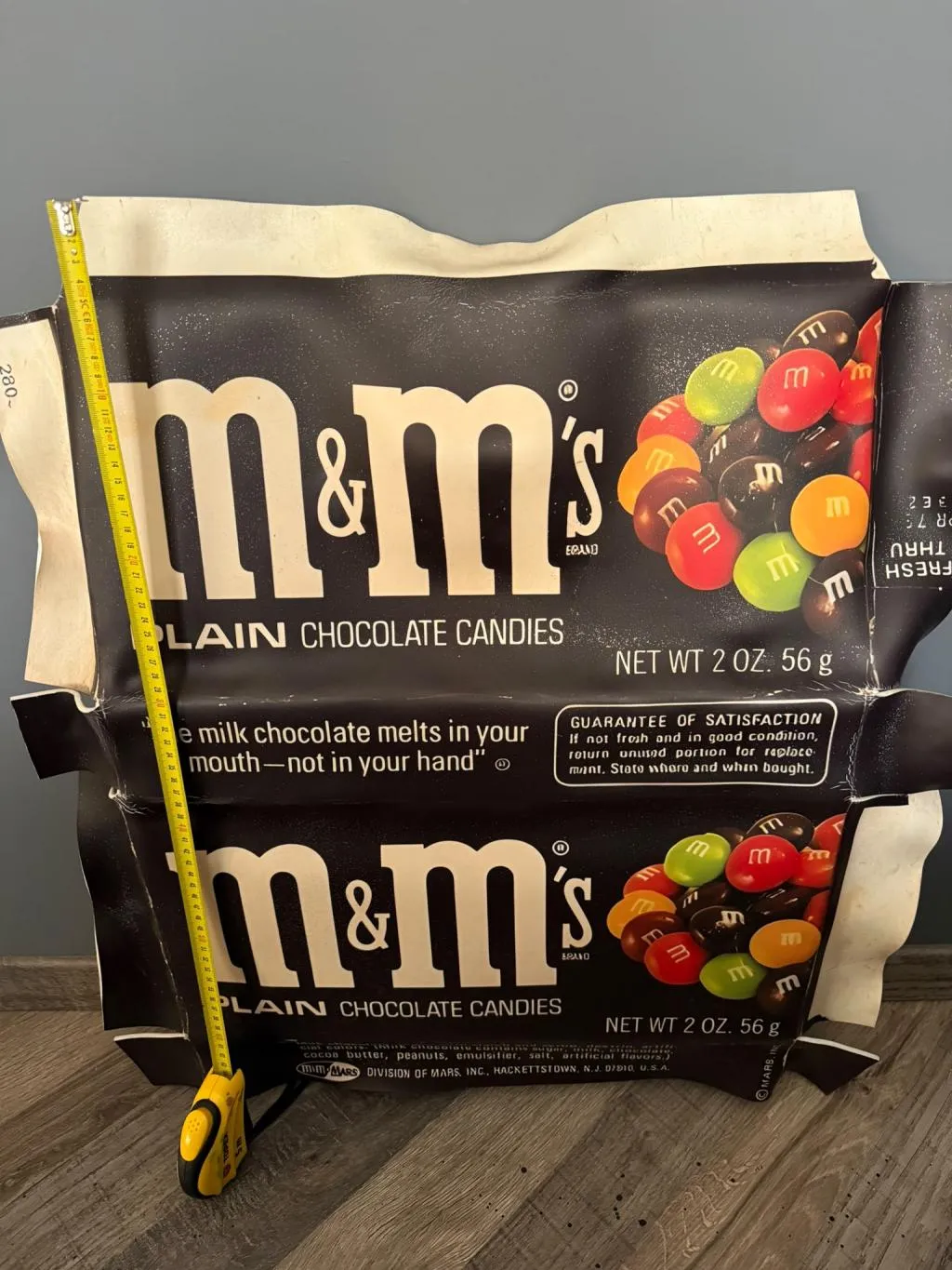 M and Ms Modern 3D Wall Sculpture Pop Art Packaging 7