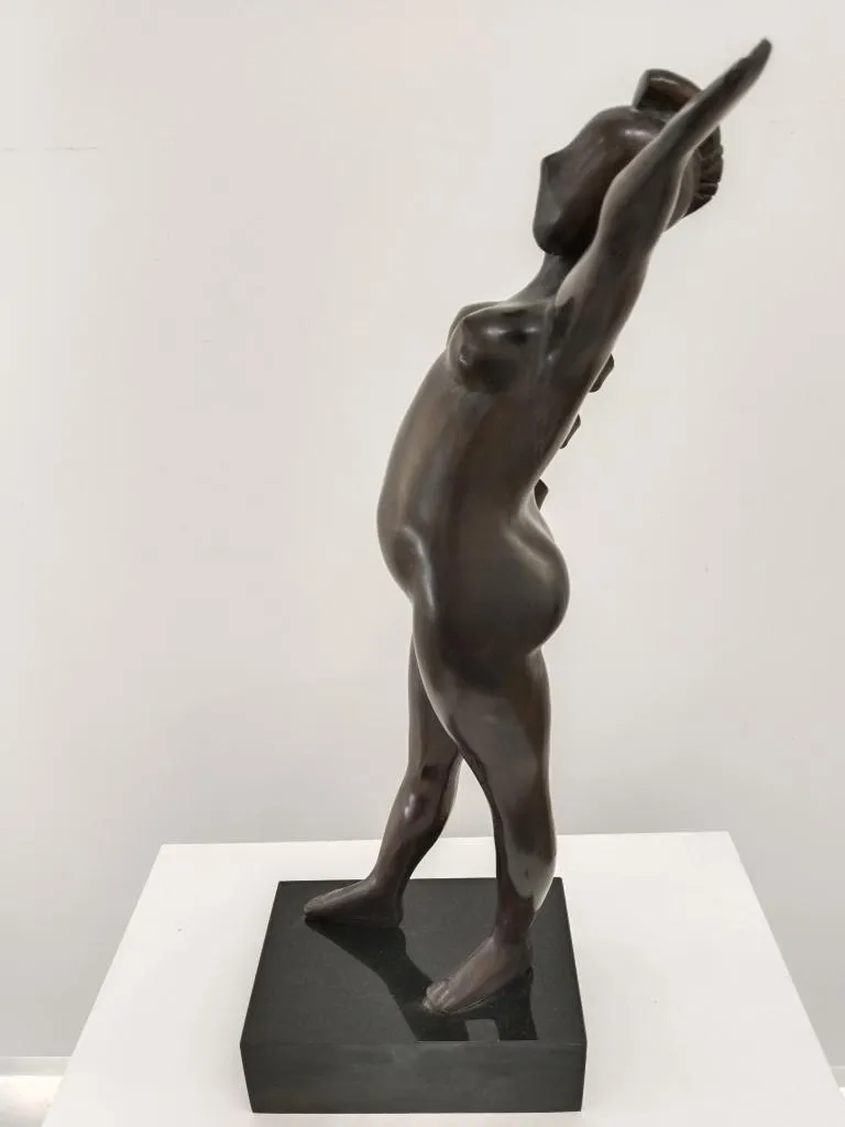 Margarita Pueva Bronze Gymnast III Sculpture 2