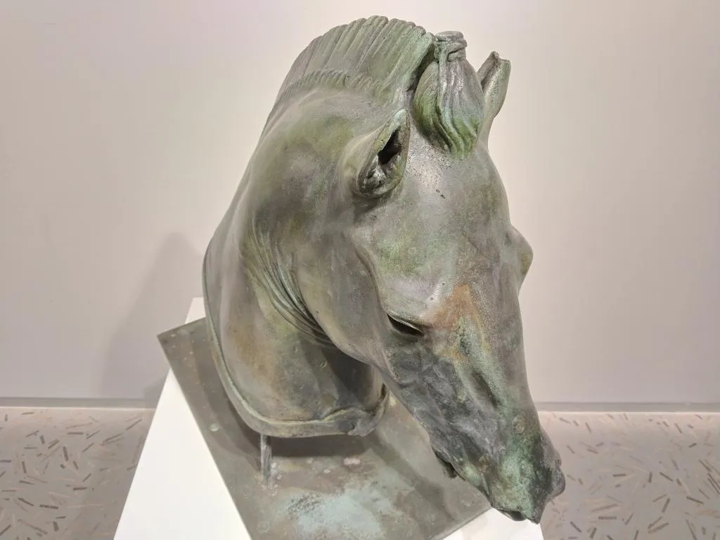 Medici Riccardi Horse Head Verdigris Cast Bronze Copy 6