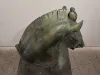 Medici Riccardi Horse Head Verdigris Cast Bronze Copy 7