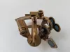 Messing Nautisch Sextant Navigationsinstrument der Seefahrt 11