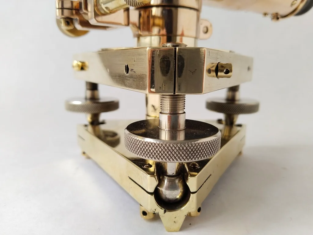 Messing Theodolit Stanley London Mit Mahagoni Box Antik 16