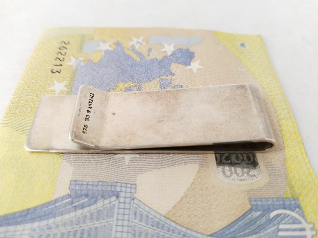 Money Clip Tiffany&Co With Swiss UBS Bank Logo 4