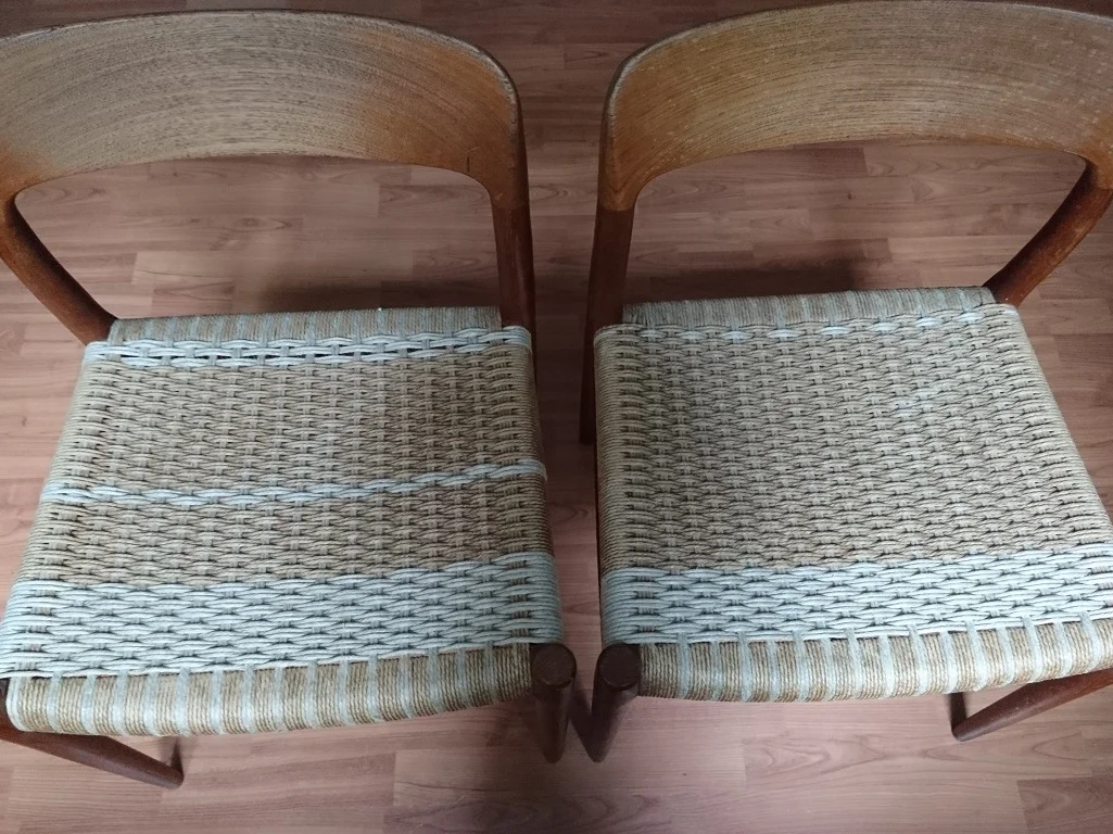 Niels Otto Moller Danish Dining Chairs Model 75 Furniture 7