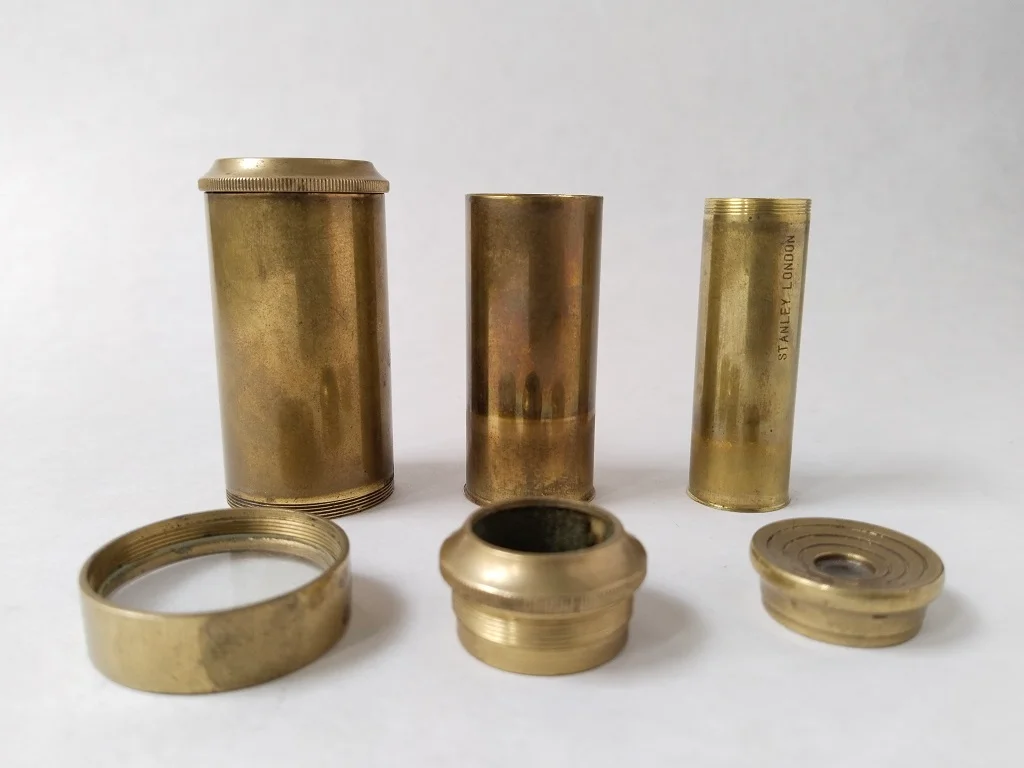 Old Brass Telescope Stanley London Antique 1890s 10