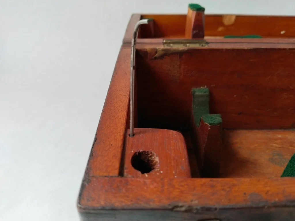 Old Brass Theodolite Stanley London Mahogany Cased Antique 23