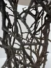 Outdoor Bronze Coffee Table in Twig Design 2