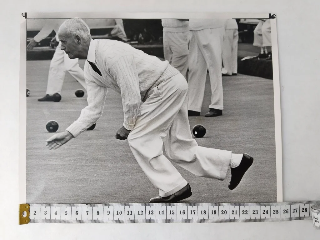 Percy Baker's 1950 Pair of English EJ Riley Lignum Vitae 49