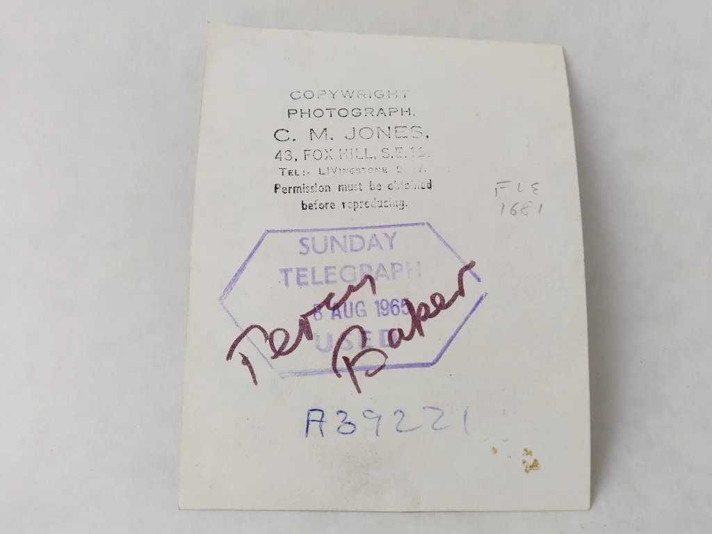 Percy Baker's 1950 Pair of English EJ Riley Lignum Vitae 53