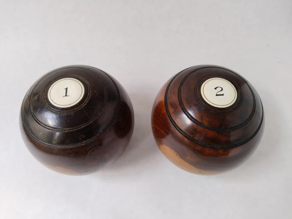 Percy Baker's 1950 Pair of English EJ Riley Lignum Vitae 9