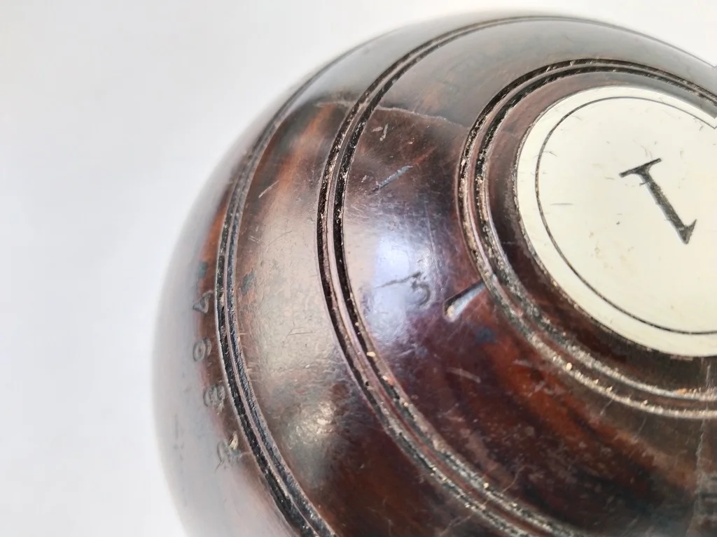 Percy Bakers 1950er Paar englischer EJ Riley Lignum Vitae 11