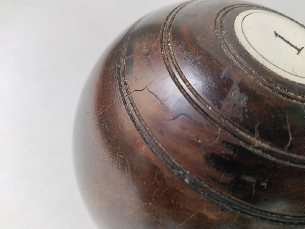 Percy Bakers 1950er Paar englischer EJ Riley Lignum Vitae 12