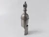 Pig Nose Round Metal Railway Whistle James Dixon and Sons 2