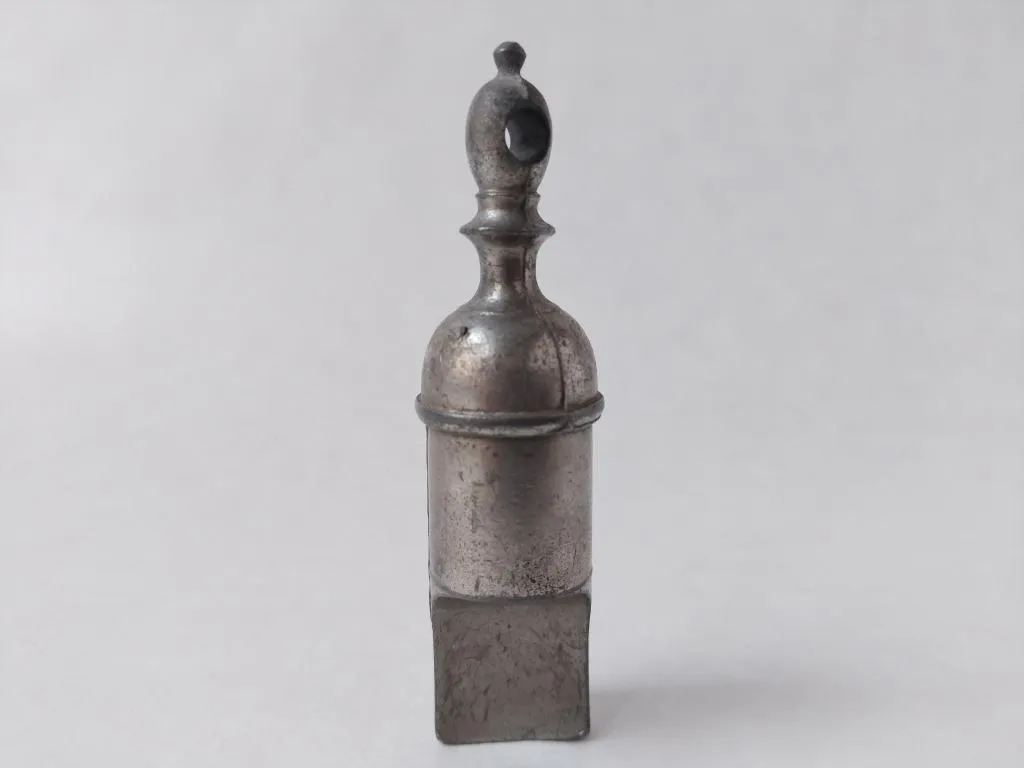 Pig Nose Round Metal Railway Whistle James Dixon and Sons 3
