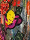 Pink Panther and Bart Simpson Modern Comic Pop Art Painting 2