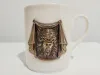 Porcelain Mug with Bronze Jesus Image of Edessa 1