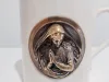 Porcelain Mug With Bronze Virgin Mary 4