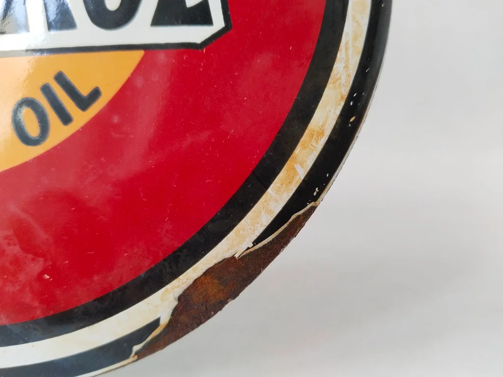 Retro Blechschild Castrol Wakefield Motor Oil Emaille 6