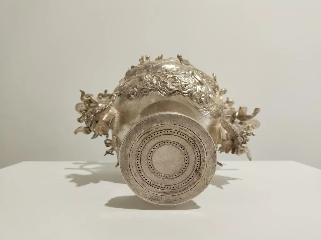 Roman Silver Skyphos Cup 10